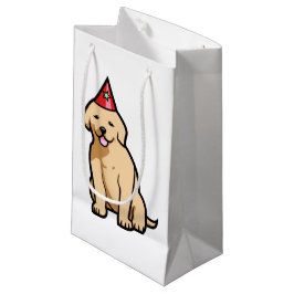 Golden retriever-Welpen-Geburtstag Kleine Geschenktüte