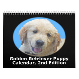 Golden retriever-Welpen-Wandkalender Kalender