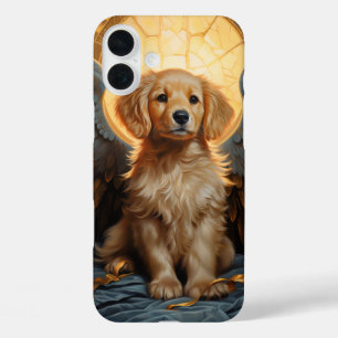 Golden Retriever Welpengel iPhone 16 Plus Hülle