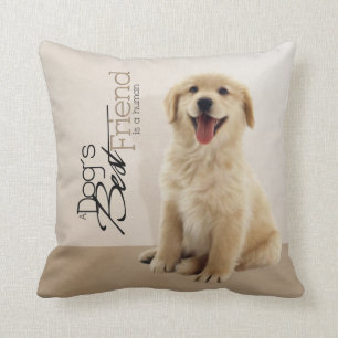 Golden Retriever Welpenpilz Kissen