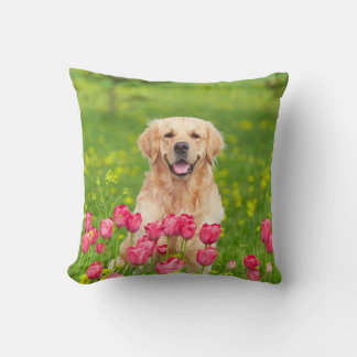 Golden Retriever Wurfkissen Kissen