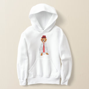 Golden-Retriever-Zeichnung Hoodie