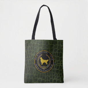 Golden retrieverringside-Leder-Muster