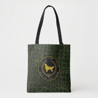 Golden retrieverringside-Leder-Muster