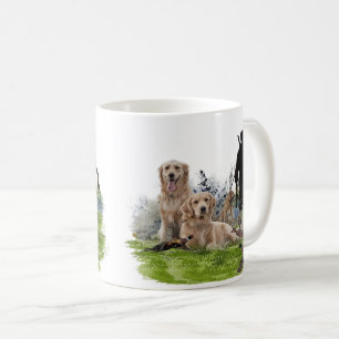 Golden Retrievers - Hervorragende Jagdhunde Kaffeetasse