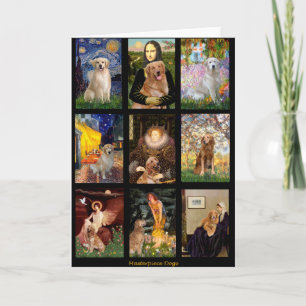 Golden Retrievers Karte