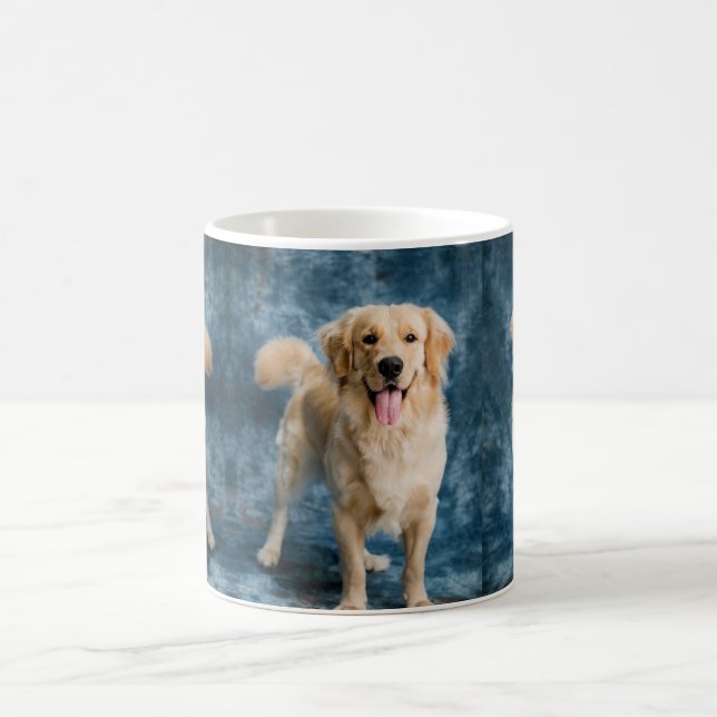 Golden Retriver Coffee Mag Kaffeetasse (Mittel)