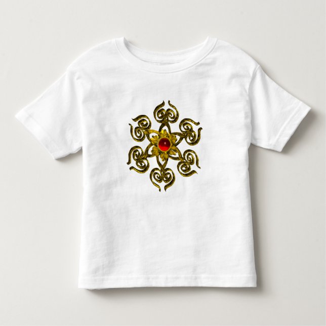 GOLDEN ROSE RUBY KLEINKIND T-SHIRT (Vorderseite)