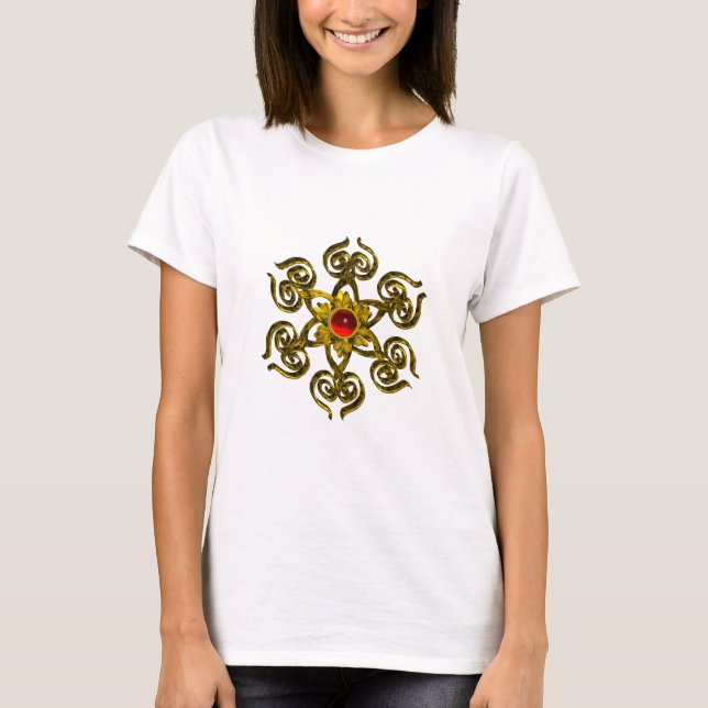 GOLDEN ROSE RUBY T-Shirt (Vorderseite)