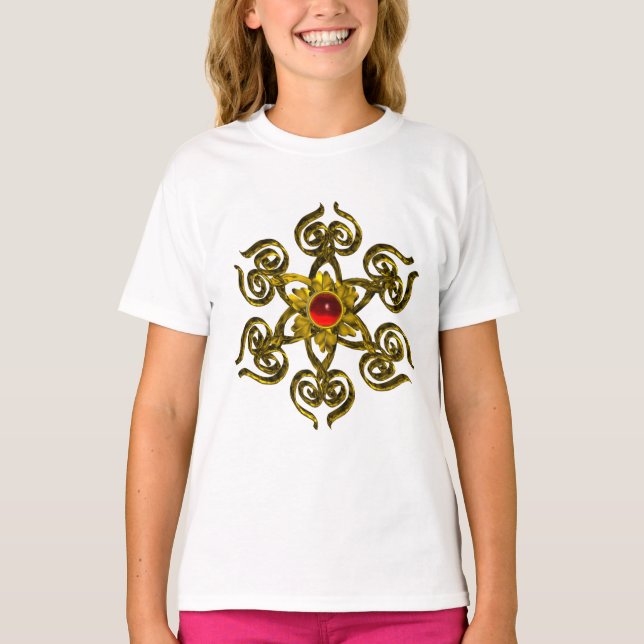 GOLDEN ROSE RUBY T-Shirt (Vorderseite)