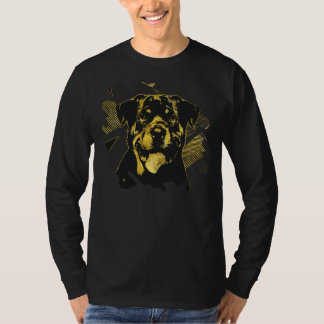 Golden Rottweiler Metzgerhund Digital T-Shirt