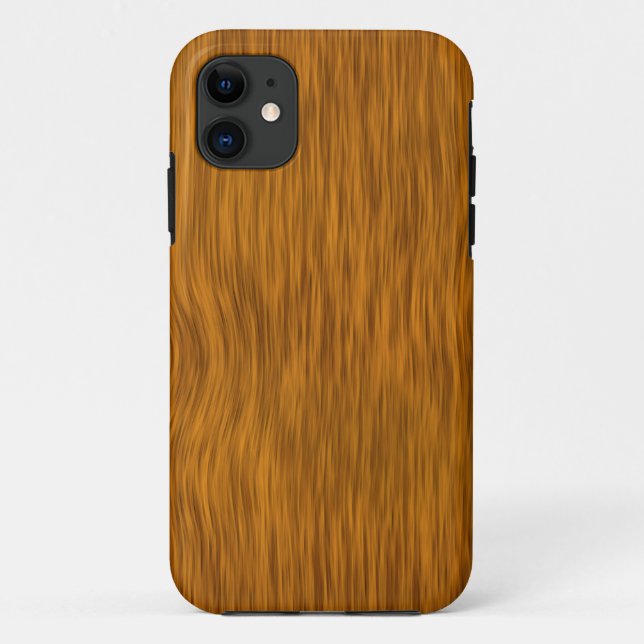Golden Rough Holzstruktur Hintergrund Case-Mate iPhone Hülle (Rückseite)
