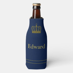 Golden Royal Crown + Ihr Backgr. Ideen Flaschenkühler