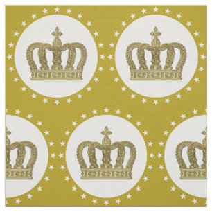 Golden Royal Crown II & Stars + Ihr Rücken & Ihre  Stoff