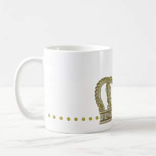 Golden Royal Crown III + Ihr Backgr. Ideen Tasse