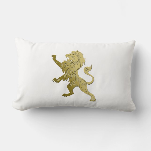 Golden Royal Lion Lendenkissen (Vorderseite)