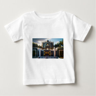 Golden Royal Palace" - von der AI generierte islam Baby T-shirt