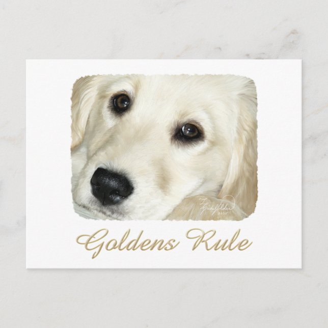 Golden Rule Postkarte (Vorderseite)