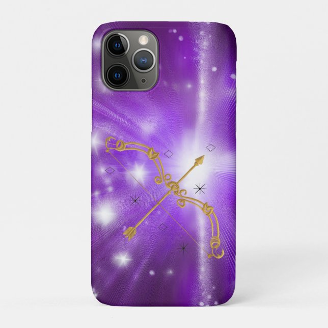 Golden Sagittarius iPhone / iPad case (Rückseite)