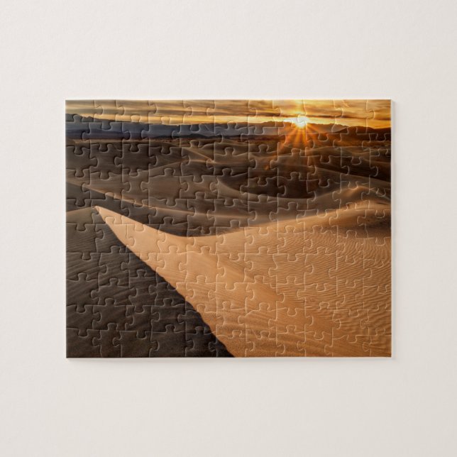 Golden Sand dunes, Death Valley, CA Puzzle (Horizontal)