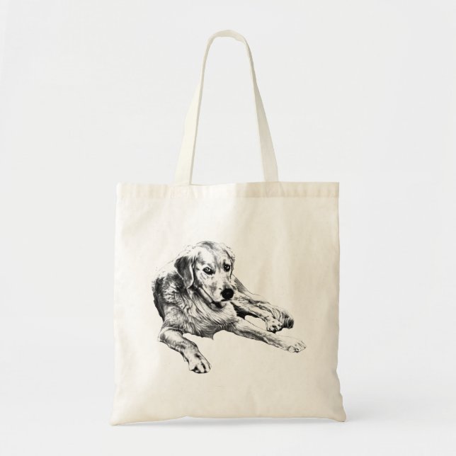 Golden, sanfte Schattentöne Tragetasche (Vorne)