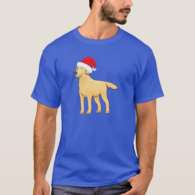Golden Santa T-Shirt (Vorderseite)