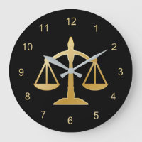 Golden Scales of Justice Theme Design