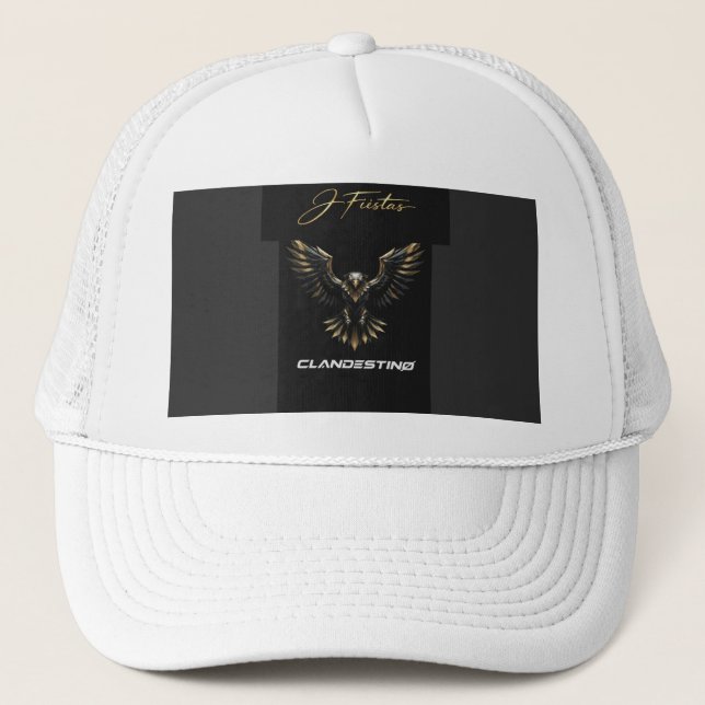 Golden Shadow Eagle Cap Truckerkappe (Vorderseite)