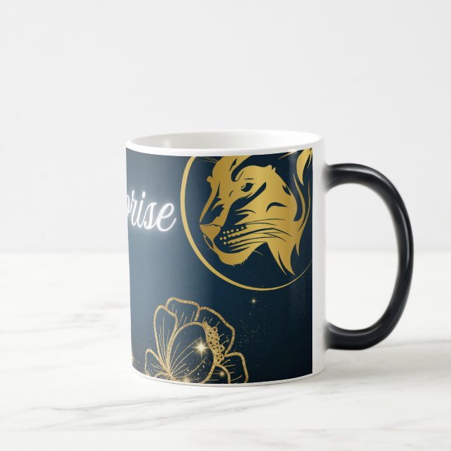 Golden Shooting Star Überraschung Verwandlungstasse (Rechts)