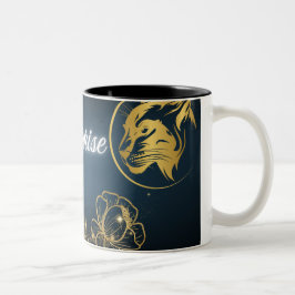 Golden Shooting Star Überraschung Zweifarbige Tasse
