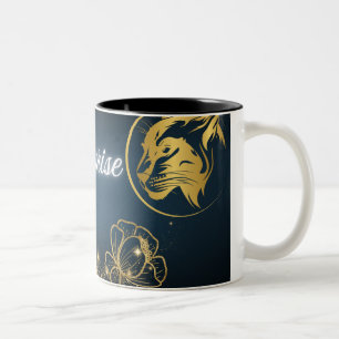 Golden Shooting Star Überraschung Zweifarbige Tasse