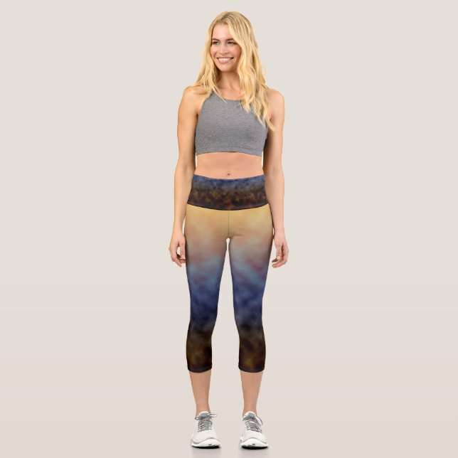 Golden Shoreline Capri Leggings (Vorderseite)
