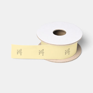 Golden Sie Ihre Logokombinationen und nähen Sie ha Satinband