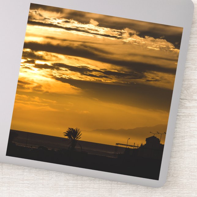 Golden Sky Aufkleber (Detail)