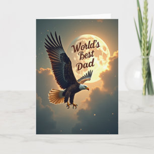 Golden Sky Bester Papa Karte