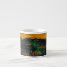Golden Sky - Espresso Art Cup