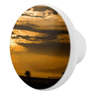 Golden Sky Keramikknauf