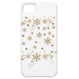 Golden Snowflakes Design iPhone iPhone 11 Hülle