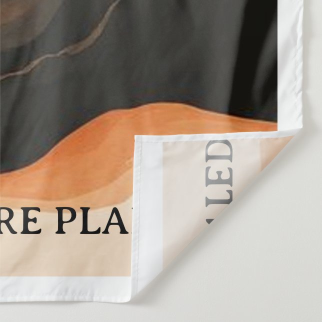 Golden Solitude Wandteppich (Detail)