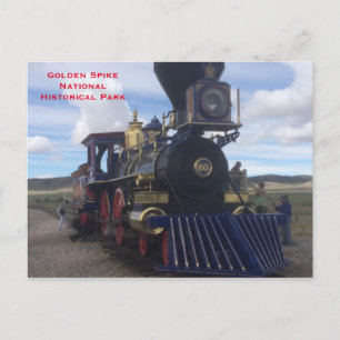 Golden Spike National Postkarte