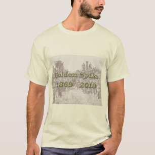 Golden Spike Transcontinental Eisenbahn Sesquincen T-Shirt