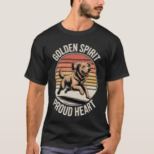 Golden Spirit Stolzherz Design T-Shirt