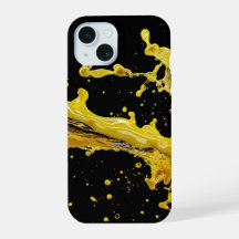 Golden Splash Dynamics Hülle für iPhone