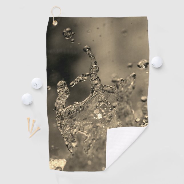 Golden Splash Golfhandtuch (Insitu)