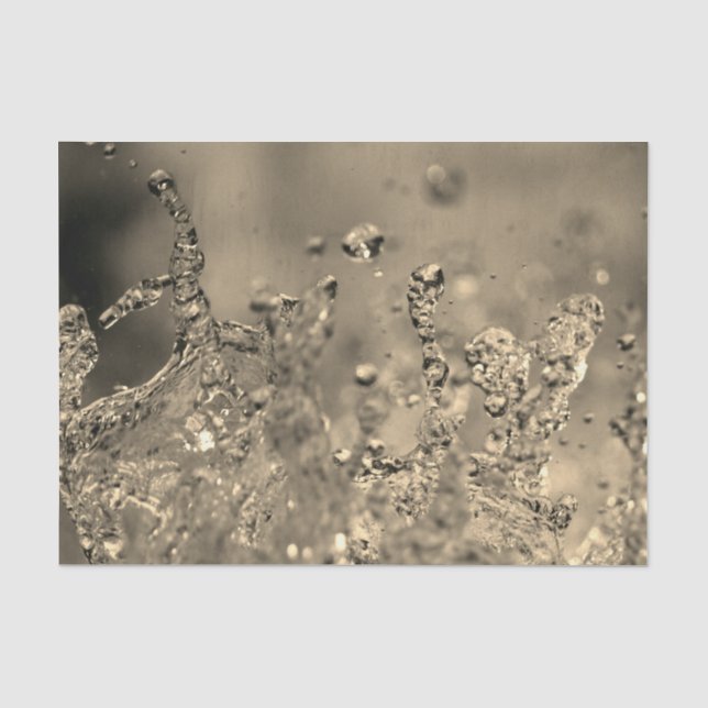 Golden Splash Seidenpapier (Vorderseite)