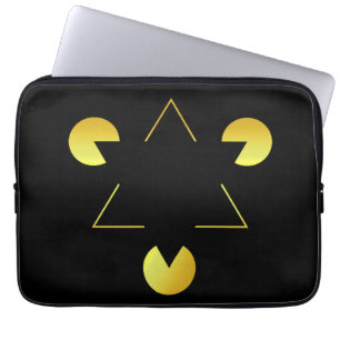 Golden Star Illustration Electronics Bag Laptopschutzhülle