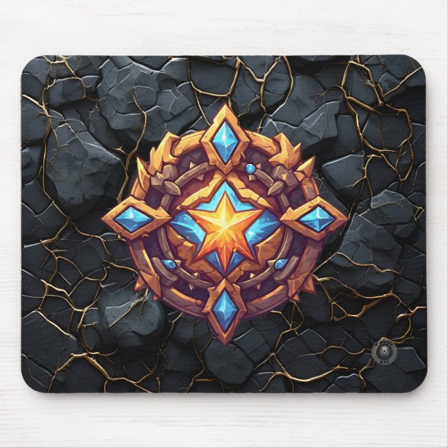 Golden Star Kommando  Mousepad (Vorne)