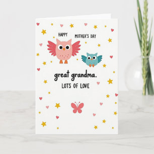 Golden Star Lovebird Szene Karte