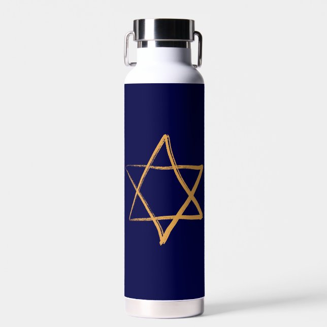 Golden Star von David Water Flasche (Vorne)
