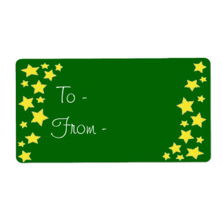 Golden Stars Geschenkegel